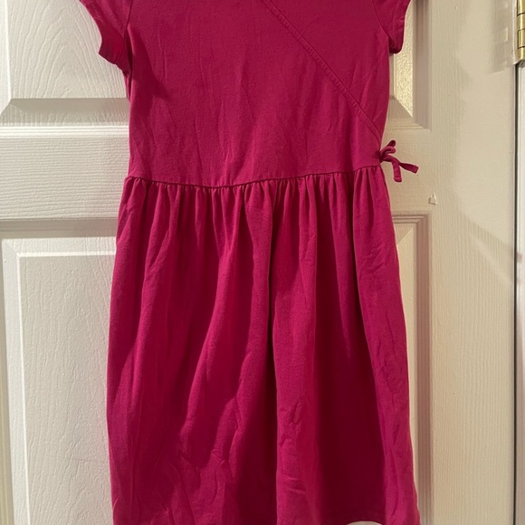 Children Place 2 Dresses (Pink) (Blue & White Stripes) Size L 10-12 - Picture 2 of 3